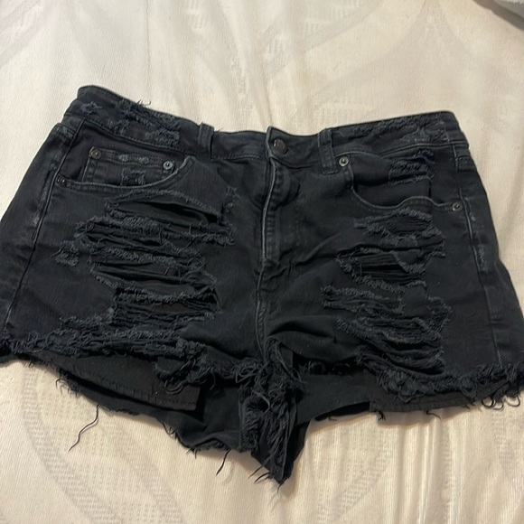 American Eagle Vintage High-rise Festival Jean Shorts - Picture 1 of 3